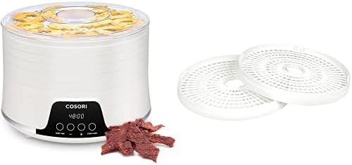 COSORI Food Dehydrator, Expend to 7 Trays, Small BPA-Free Dryer with Adjustable Space, 50 Free Recipes for Jerky, Fruit, Meat, Dog Treats, Herbs, Vegetable, Mushrooms, and Egg