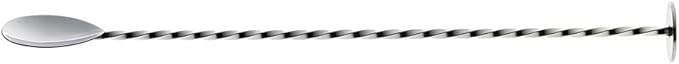 Barfly Muddle Bar Spoon, Muddler 11 13/16" (30 cm), Stainless Steel