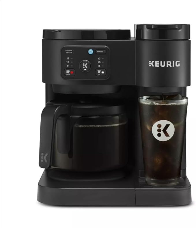 Keurig K-Duo Essentials Hot & Iced Single Serve K-Cup Pod & Carafe Coffee Maker, Gen 2