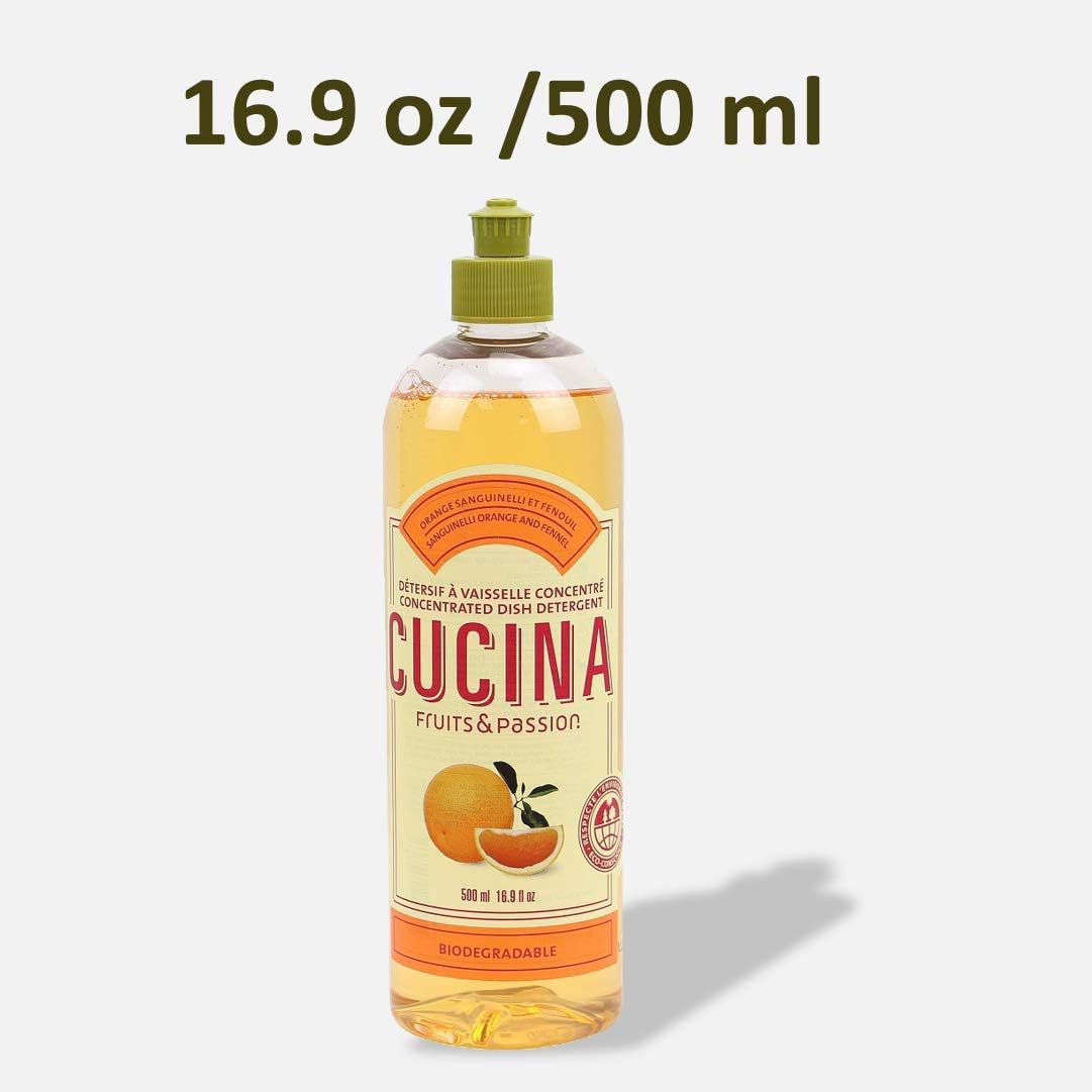 Cucina Sanguinelli Orange and Fennel 16.9 oz Concentrated Dish Detergent