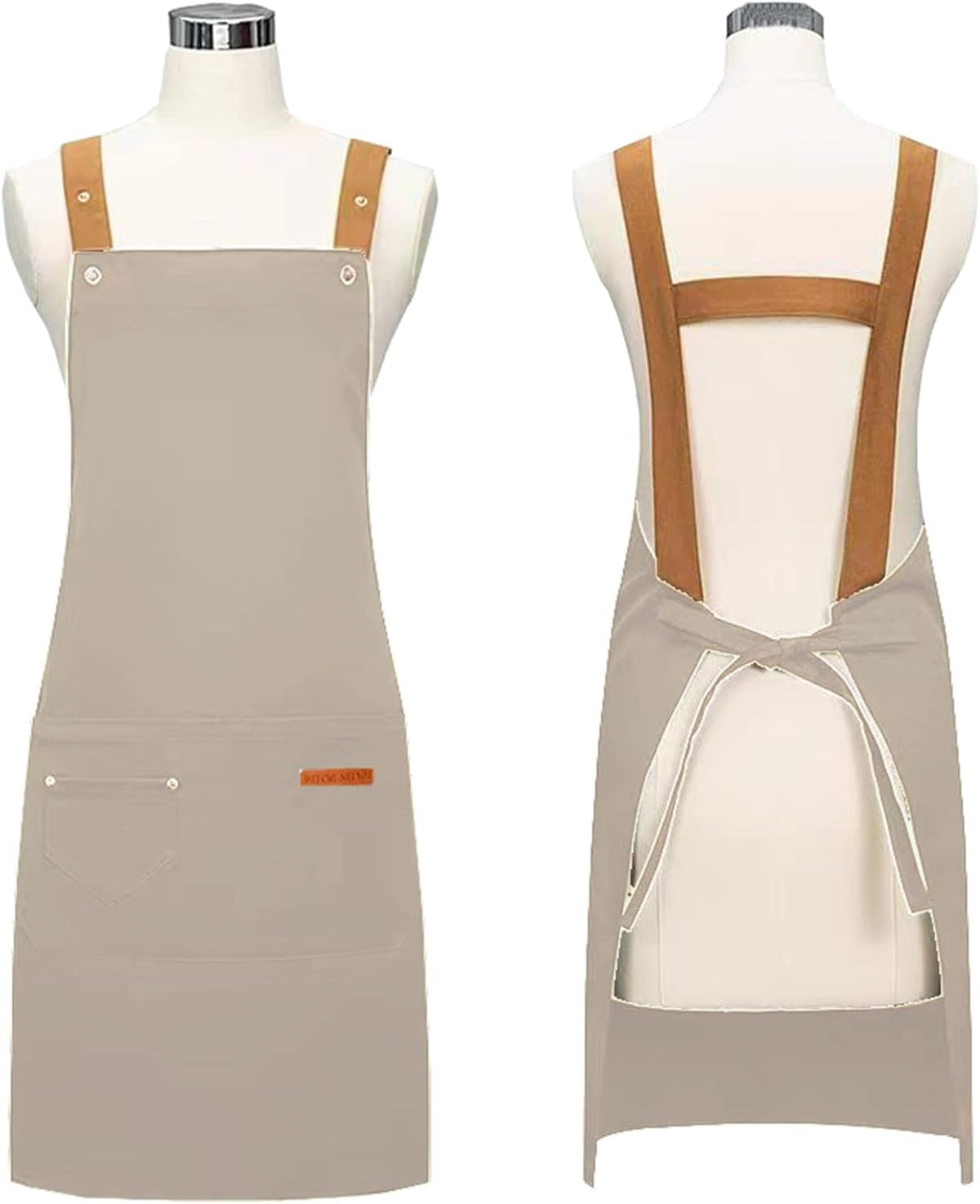 Personalized Custom Aprons Custom Adjustable Kitchen Cooking Aprons Hair Stylist Cafe Work Aprons For Men And Women