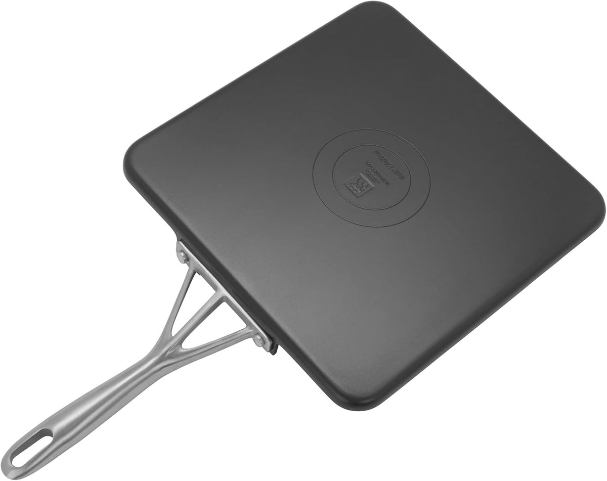 ZWILLING Motion Hard Anodized 11 x 11-inch Aluminum Nonstick Square Griddle