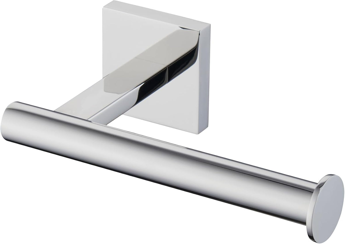 KOKOSIRI Toilet Paper Holder for Bathroom Toilet Roll Holder Hold Mega Rolls Wall Mounted, Polished Chrome Stainless Steel B2008CH