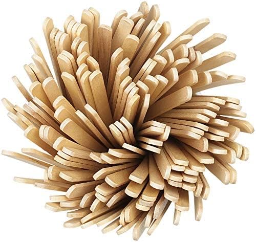 [1,000 Count] Birch Wood Stir Sticks for Coffee Bar, Wooden Stir Sticks for Coffee 5.5 Inch Length (Natural)