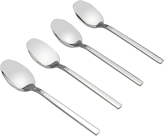 Dinner Spoon, 12-Piece Stainless Steel Spoons, 7.79-INCH
