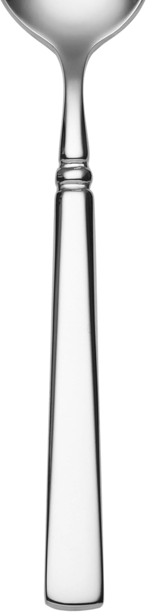 Oneida Easton Fine Flatware Teaspoons, Set of 4 , 18/10 Stainless Steel, Silverware Set, Dishwasher Safe
