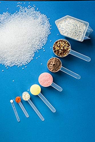 25 mL (5 Teaspoon) Long Handle Scoop for Measuring Coffee, Pet Food, Grains, Protein, Spices and Other Dry Goods (Pack of 100)