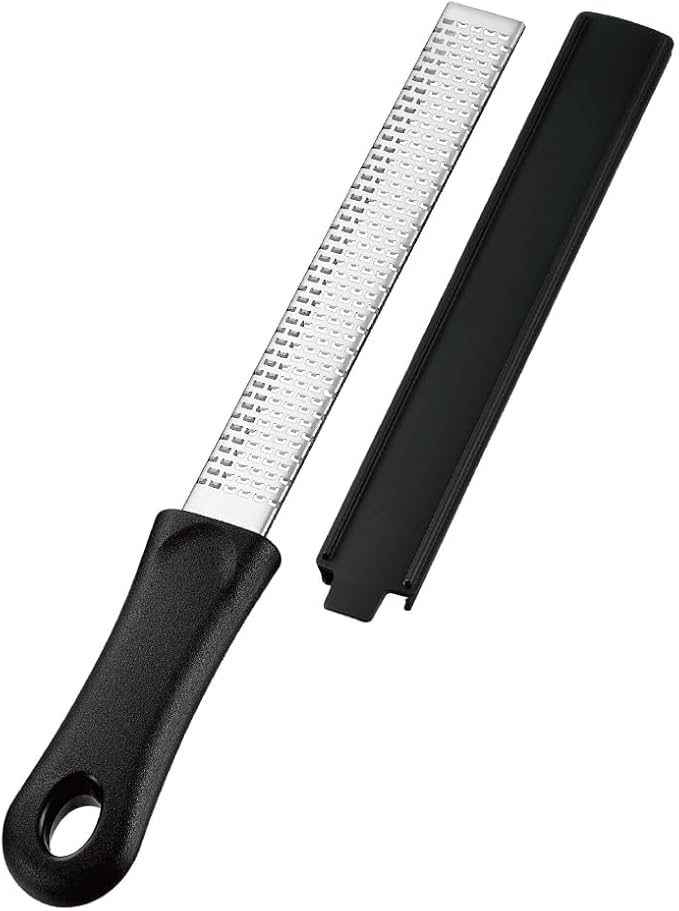 Cheese Grater Handheld [ Made in Japan ] Stainless Steel Hand Grater for Kitchen