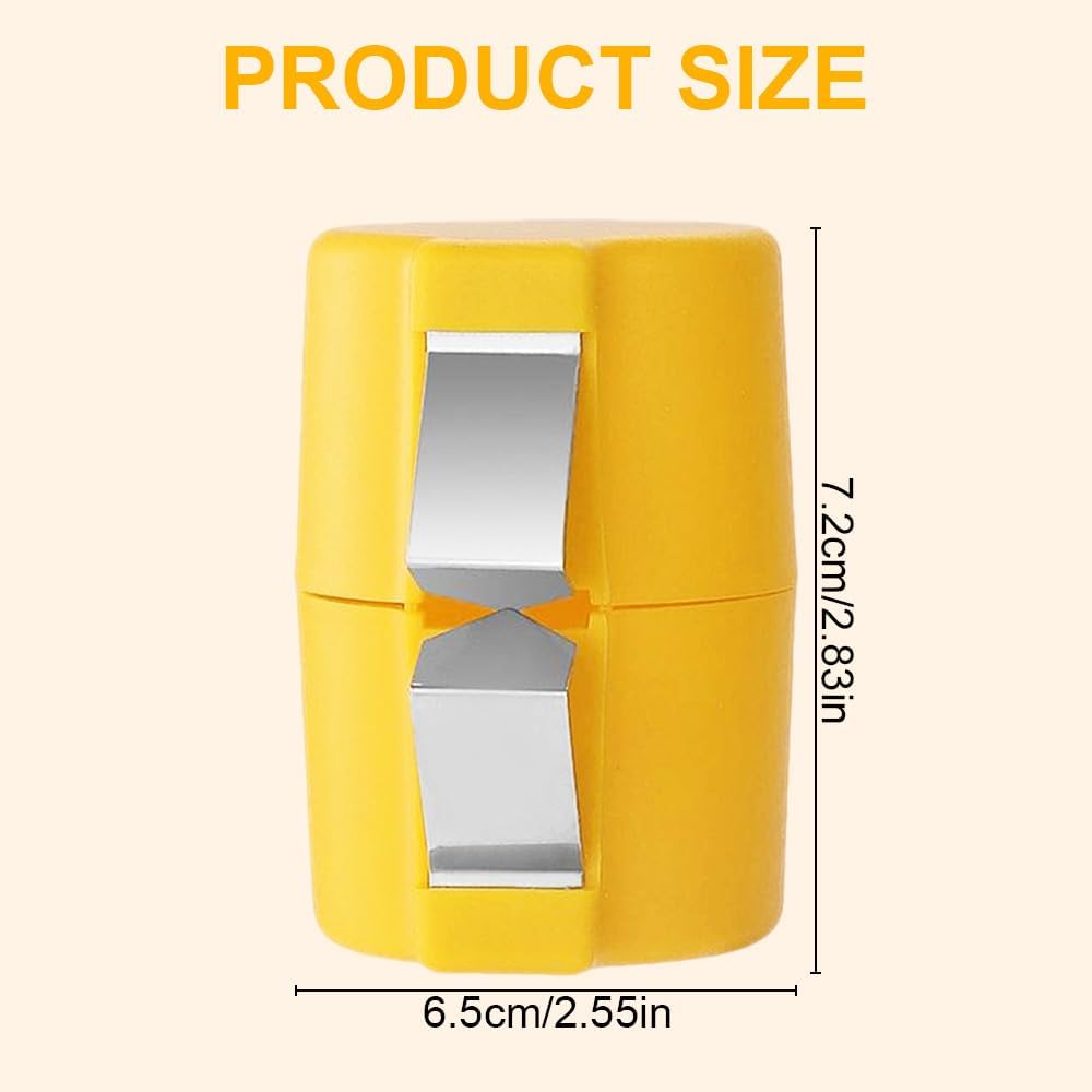 2025 Premium Egg Shell Opener, Egg Shell Cutter Eggs Shell Separator for Raw Eggs, Multifunctional Egg Cutter Egg Cracker Separator for Home Kitchen Gadgets (Yellow Red Pink)