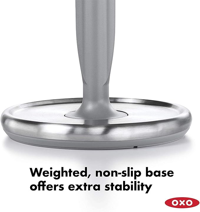 OXO Good Grips Steady Kitchen Paper Towel Holder, 2-Pack