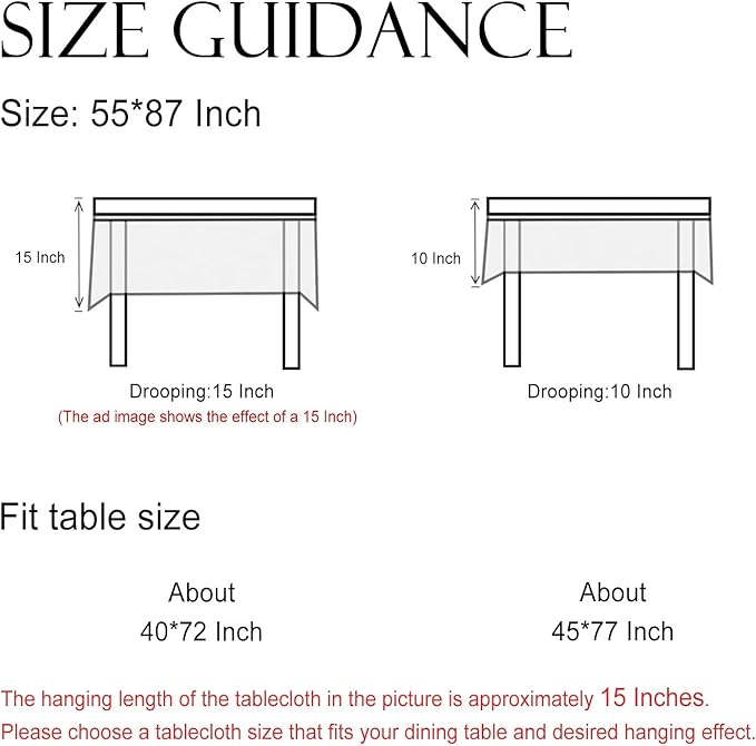 ISAENNE Designer Bohemian Floral Tablecloth Rectangular,Linen Colorful Table Cloth,Wrinkle Resistant Decor Tablecloths for Dining Thanksgiving Kitchen Party Christmas,55"*87"-Estevan B
