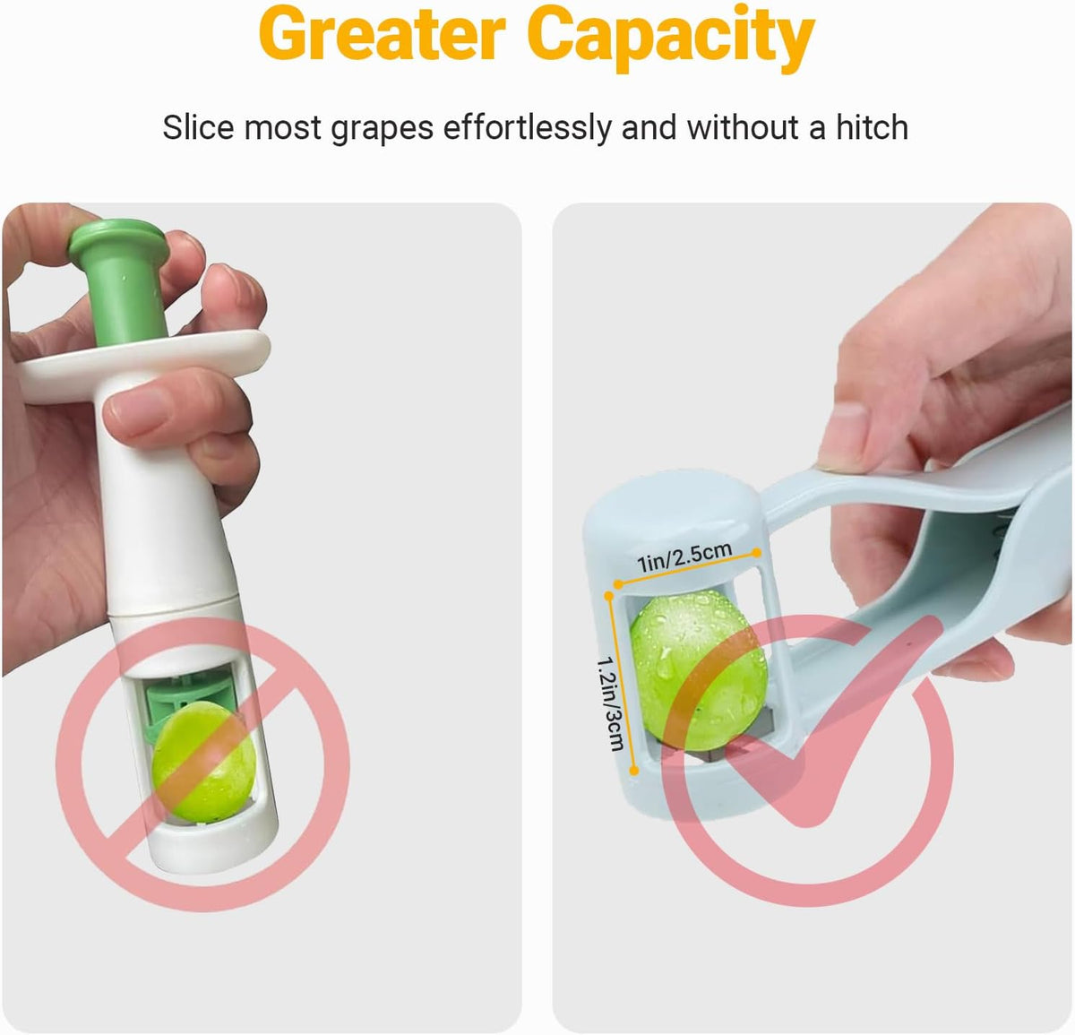 Egg Slicer and Grape Slicer for Fruit Salad, 4 Slicing Modes Slicer, Stainless Steel, Easy Grape and Tomato Slicing, for Egg, Grape, Strawberry,Cherry,Tomato,Send Goods From Local Warehouse