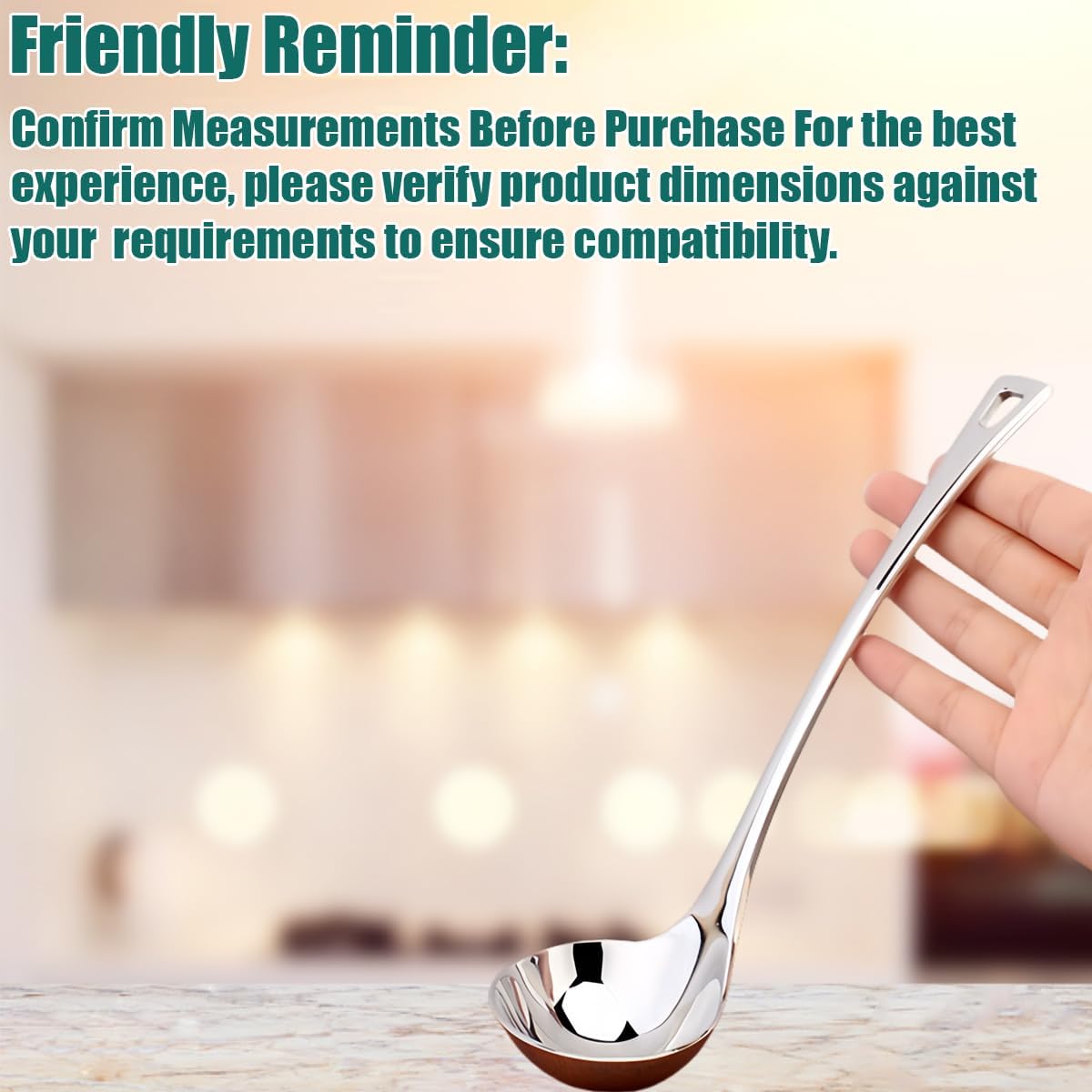 Small Gravy Ladle,Gravy spoon Heavy Duty 18/10 Stainless Steel 8.7-inch Ladle for Serving,Dishwasher safe,Silver,1Pack