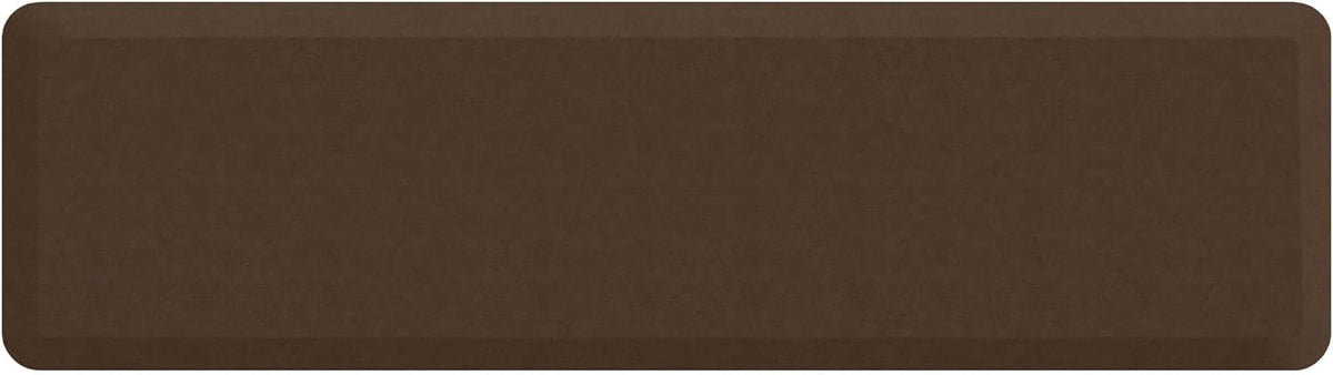 NewLife Anti Fatigue Nonslip Mat: Hard Floor Utility Mats for Garage, Patio and Kitchen - 20" x 72" x .5" - Vintage Leather Rustic Brown