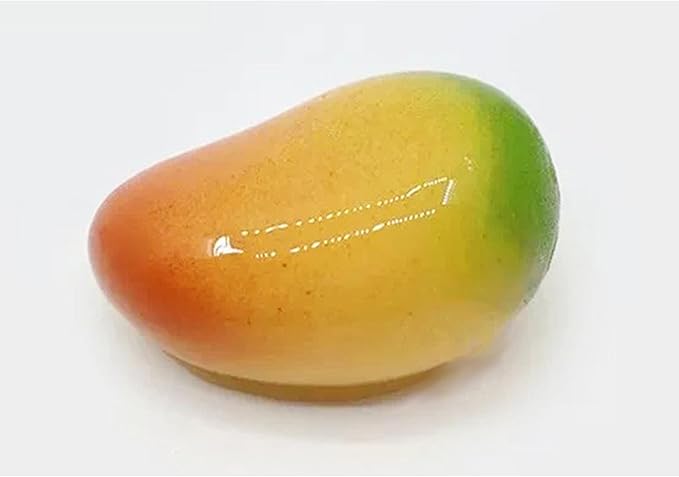 OCPO KITCHEN Mango Silicone Mold for Baking Mousse Cake, Fruit French Dessert, Pastry, Chocolate, Ice Cream, Cake Decoration Mold, 3D Mango Shape (10-Cavity)