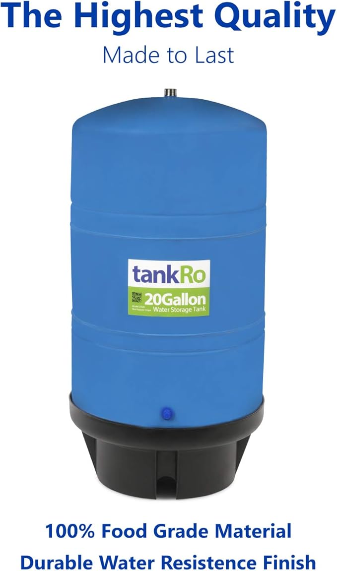 20 Gallon Reverse Osmosis Water Filtration System Expansion Tank