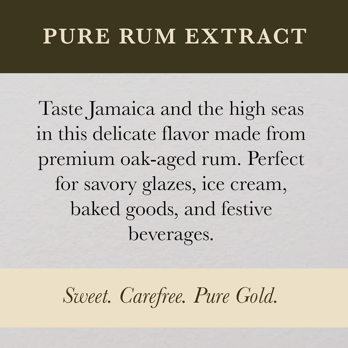 Cook's, Pure Rum Extract, For Baking, Ice Cream, Candies, Cakes, 4 oz