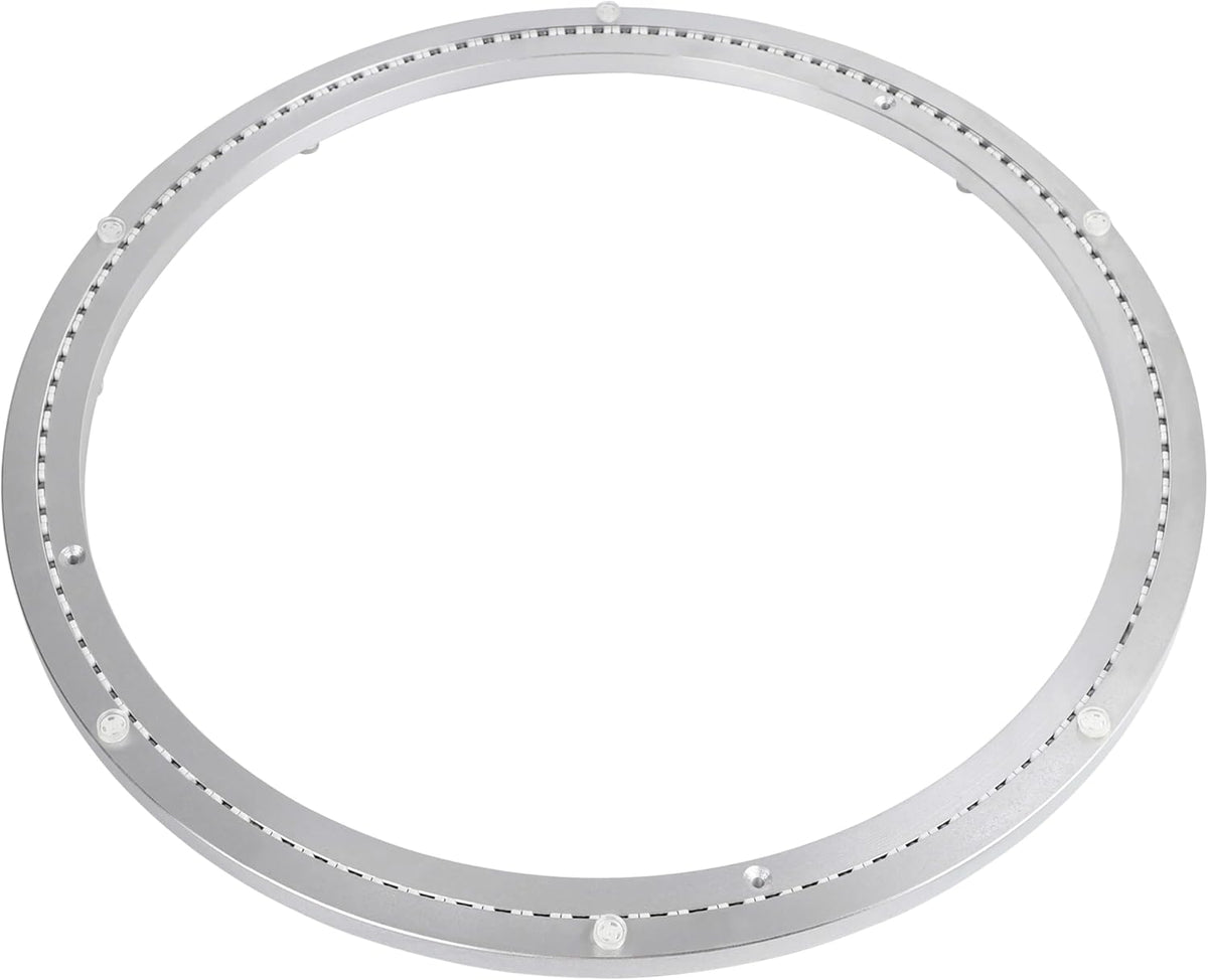 20 Inch Lazy Susan Bearing Aluminum Alloy Rotating Turntable, Non - Slip Mute Metal Bearing Swivel Plate Hardware for Dining and Workbench,660 Pounds Capacity