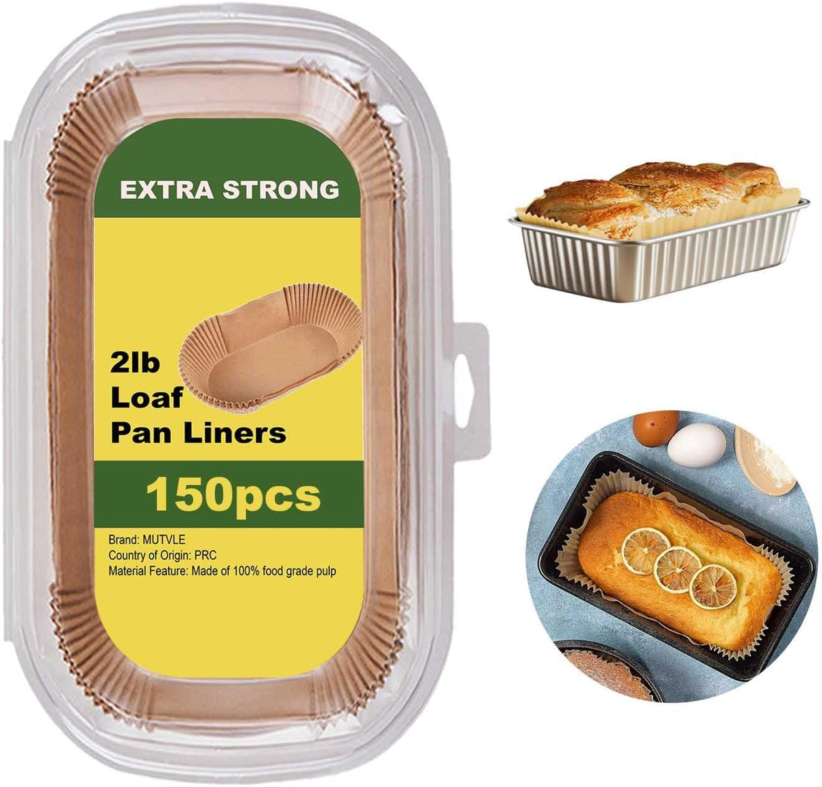 Loaf Pan Parchment Liners, Bread Pan Liners, Parchment Paper Loaf Pan Liners, Loaf Pan Liners for baking bread 9x5
