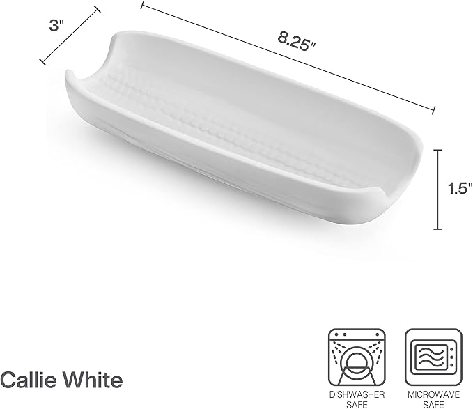 Pfaltzgraff Callie Stoneware Corn Dishes, Set Of 4, White