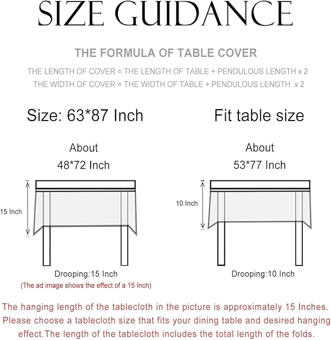 patdrea Designer Vintage French Rectangular Tablecloth,Floral Birds Pattern Linen Table Cloth,Fall Yellow Decor Table Cover for Kitchen Dining Banquet,Christmas,Thanksgiving,63"x87"-Magnolia