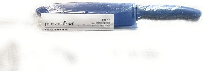 PAMPERED CHEF New model. #1516 CHEF'S COLOR COATED KITCHEN KNIFE