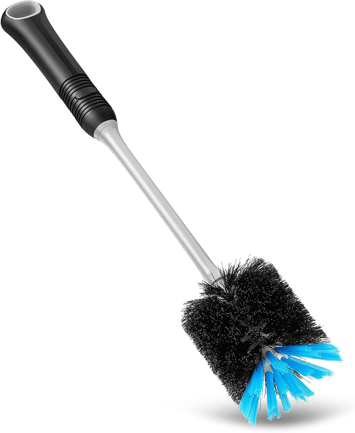 Water Bottle Cleaning Brush, Long Handle Flexible Scrub Brush for Water Bottles, Glasswares, Mugs, Flasks, Tumblers, Vases, and Kitchen Sink, 2 Pack