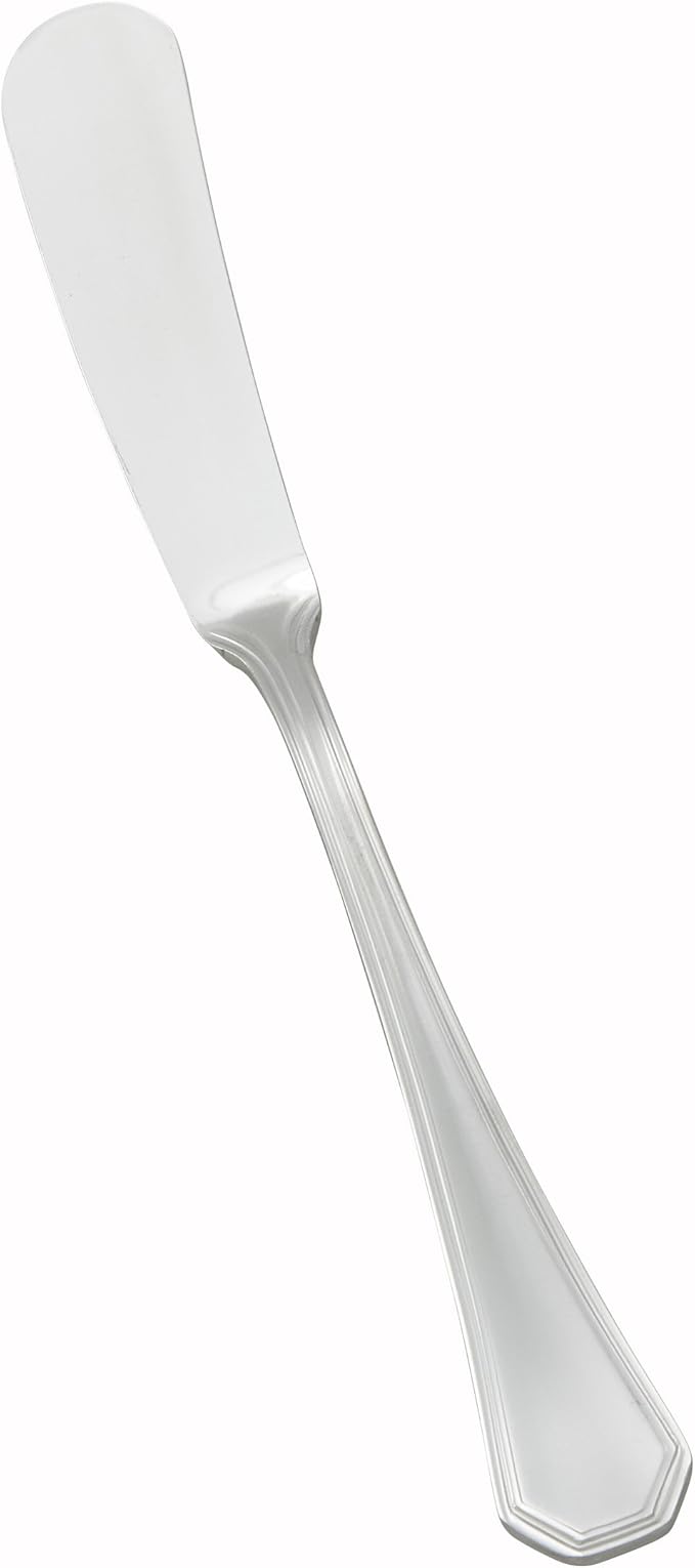 Winco 12-Piece Victoria Butter Spreader Set, 18-8 Stainless Steel