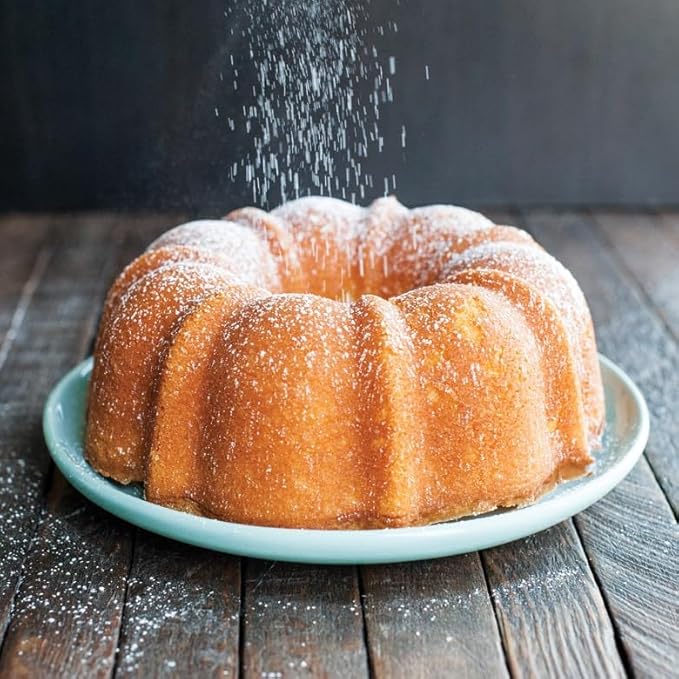 Nordic Ware Formed Bundt, 6 Cup, Twilight Blue