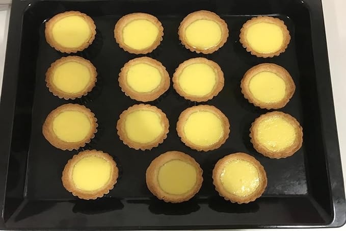 Egg Tart Molds 32Pack Tart Pan 2.75inch, Mini Tart Tins Aluminium Mini Tart Pans for Baking (32Pack-2.75inch)