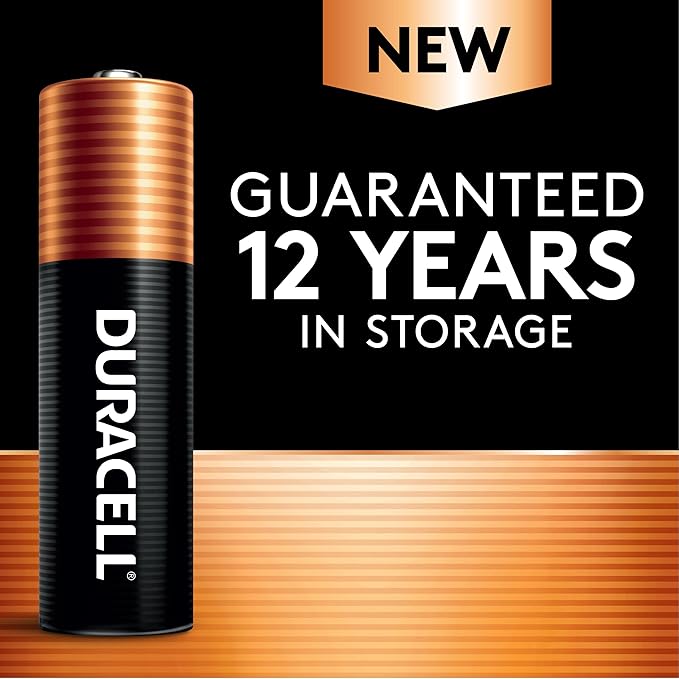 Duracell Coppertop AAA Batteries with Power Boost Ingredients, 8 Count Pack Triple A Battery with Long-Lasting Power, Alkaline AAA Battery for Household and Office Devices (Pack of 3)