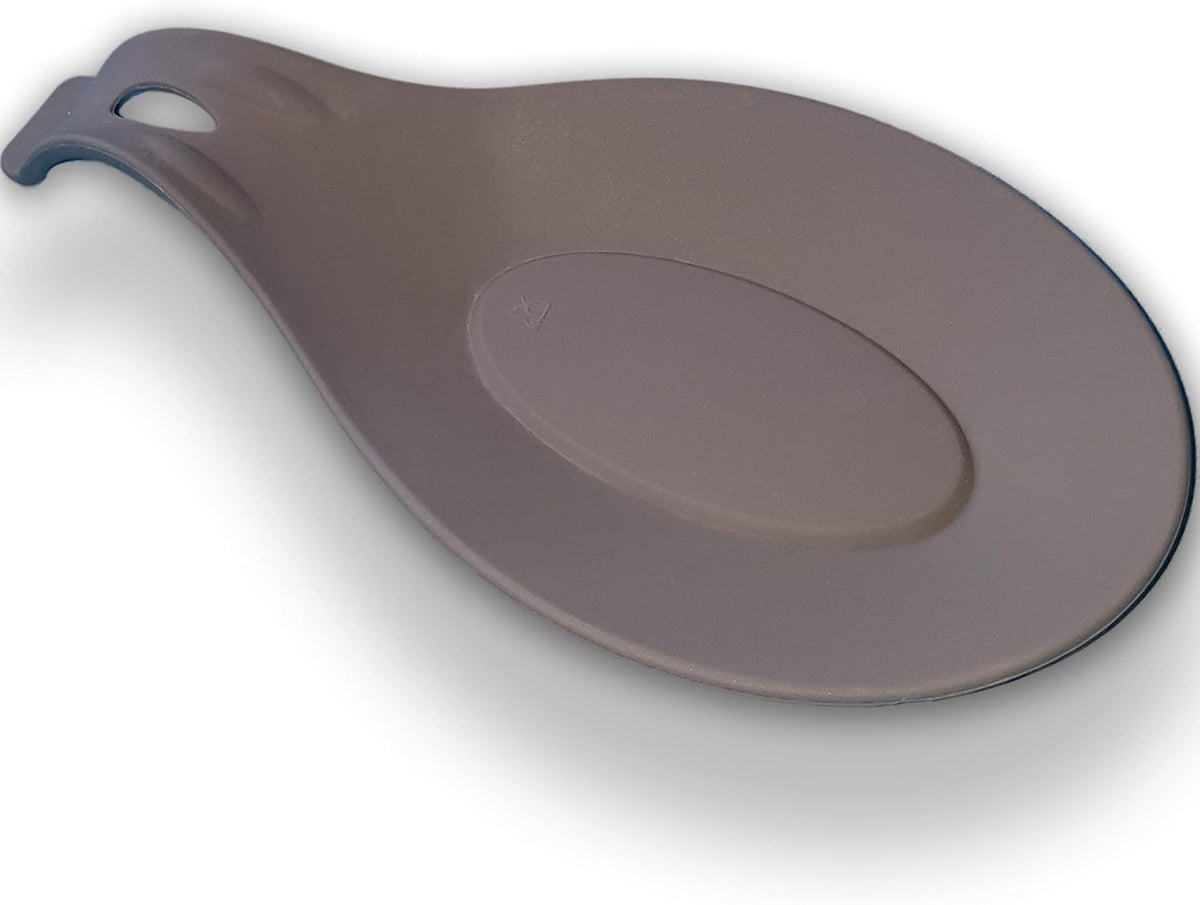 Silicone Spoon Rest for Stove Top, 1 Piece - HEAT RESISTANT, EASY TO CLEAN Kitchen Spoon Rest for Kitchen Counter, Holds XL Utensils, Safe on GLASS & INDUCTION Cooktops, DOESN’T BREAK if Dropped
