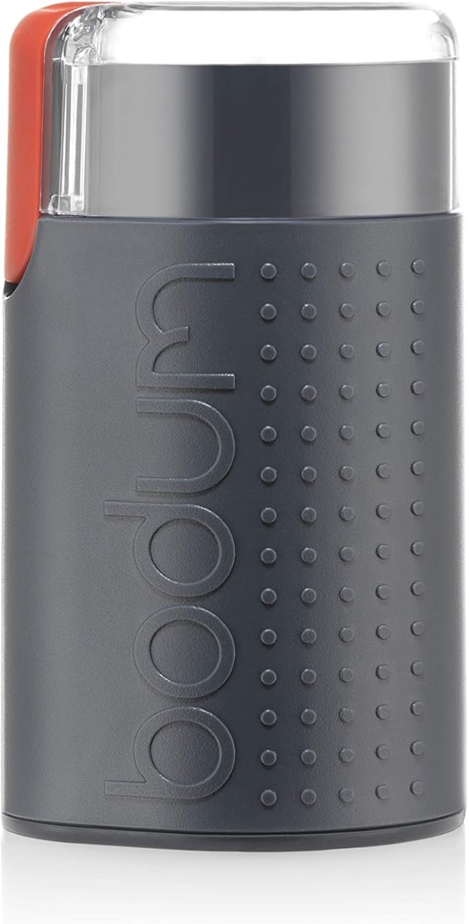 Bodum Bistro Electric Blade Coffee Grinder, Gray