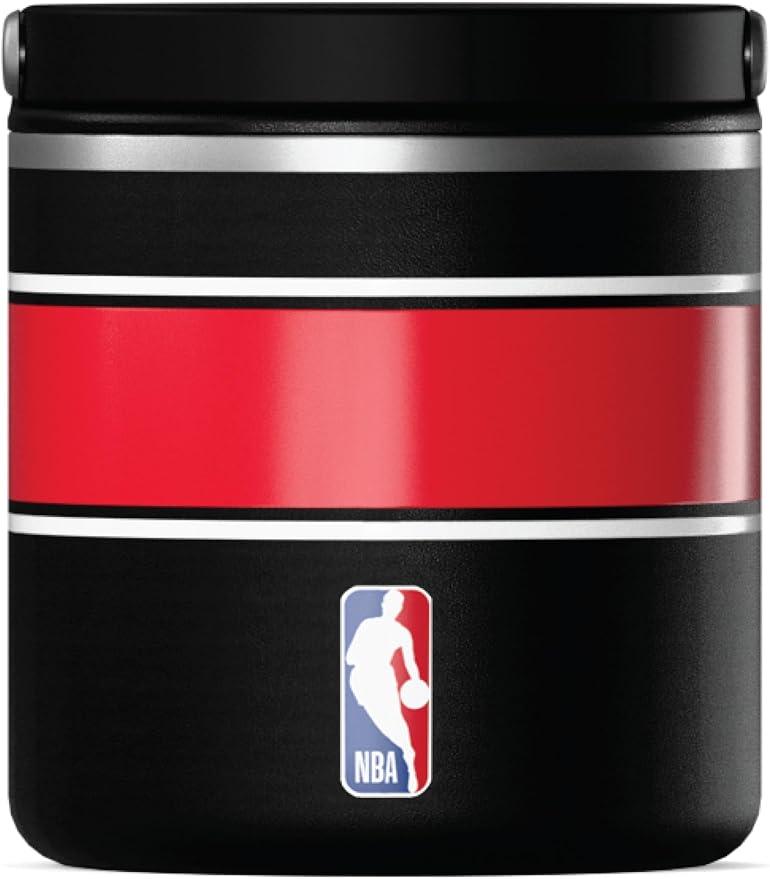 Hydrapeak x NBA Officially Licensed Atlanta Hawks 25oz Stainless Steel Vacuum Insulated Thermos Food Jar with Handle, Wide Mouth Leak-Proof Soup Thermos for Adults, 10 Hours Hot and 16 Hours Cold