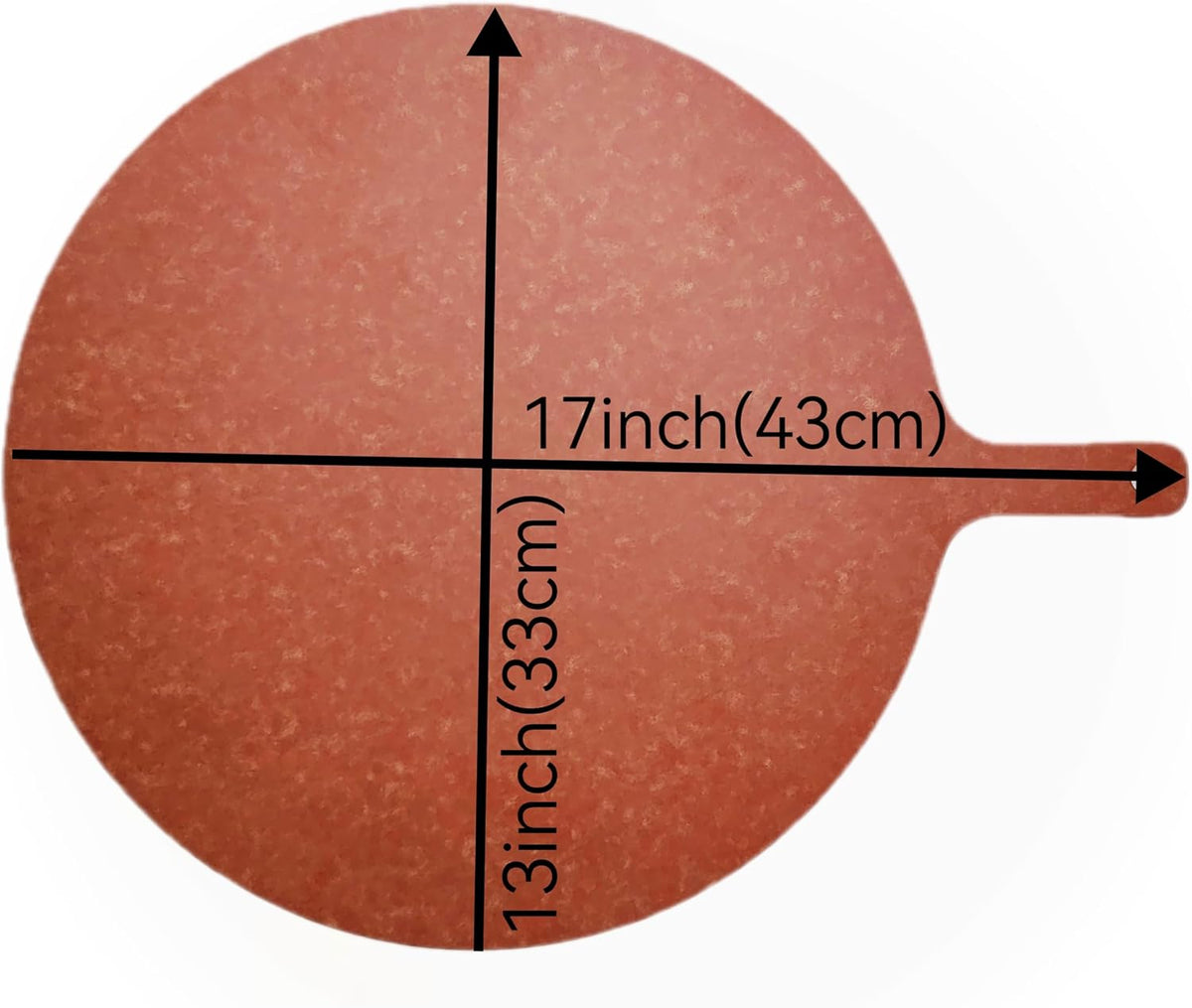 SWEIBIAI Small 13” Round Pizza Cutting Board Pizza Serving Board For Kitchen Charcuterie Board Wood Fiber