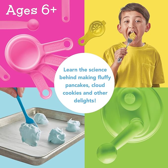 MindWare Kitchen Science Academy Wonder Whipper - Fun and Educational Cooking Set for Kids Ages 6 & Up - Crank Mixer and Kid-Friendly Kitchen Tools - Hands-On Learning Experience