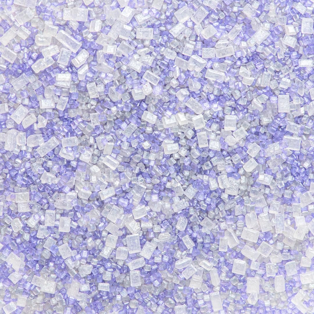 Sweets Indeed Sprinkles, Edible Sprinkle Sugar Mix, Perfect for Cake Decorations, Baking, Ice Cream, Cookies, Cupcake Topper, 5.11 ounces (Lavender)