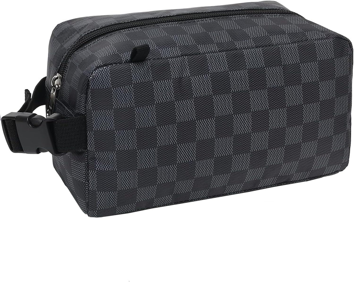 FlowFly Small Insulated Lunch box Portable Soft Bag Mini Cooler Thermal Meal Tote Kit with Buckle for Work, PlaidWithBuckle