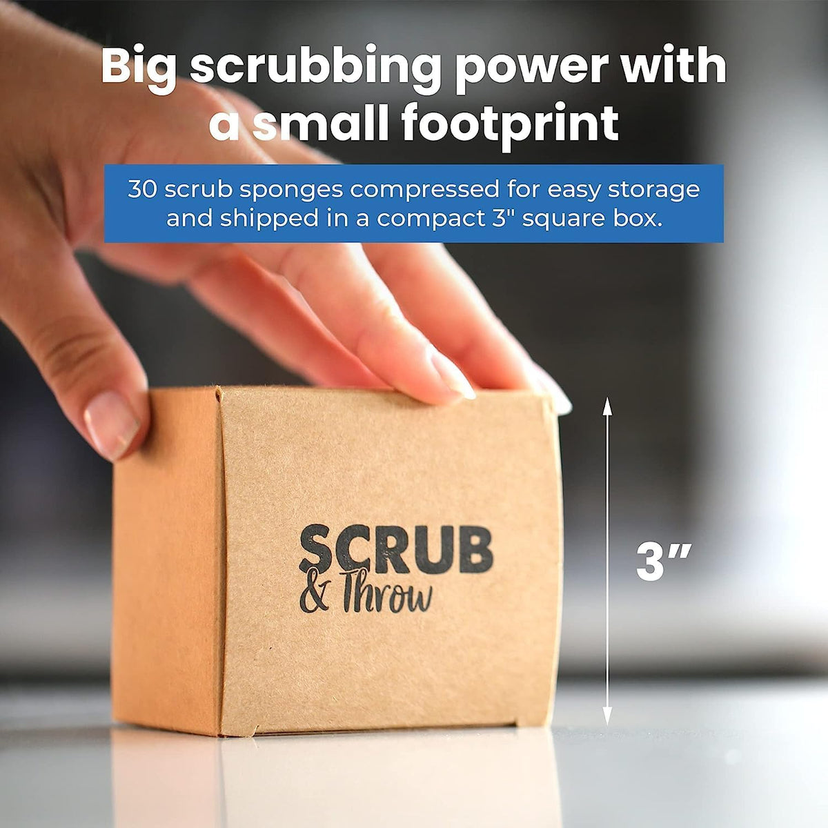 Scrub & Throw Natural Loofah Sponges, Multipurpose Dish Sponges, Non-Scratch Kitchen Sponges, (Pack of 90) for Cleaning Kitchen, Bathroom, and Household
