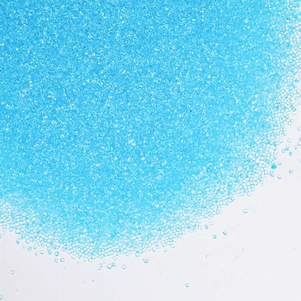 Kasvan Blue Sanding Sugar Sprinkles - Edible Sugar Crystals, Baking Cake Decorations, Ice Cream Toppings cupcake Decorating, Wedding Party Chirstmas Supplies, 85g/3.2oz