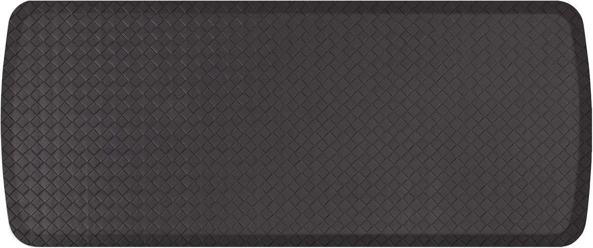 GelPro Elite Premier Gel & Foam Anti-Fatigue Kitchen Floor Comfort Mat, 20" x 48", Basketweave Black