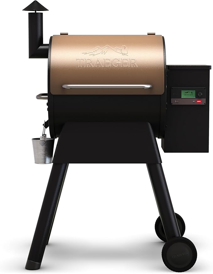 Traeger Grills Pro 575 Wood Pellet Grill & Smoker with Wifi, App-Enabled, Bronze