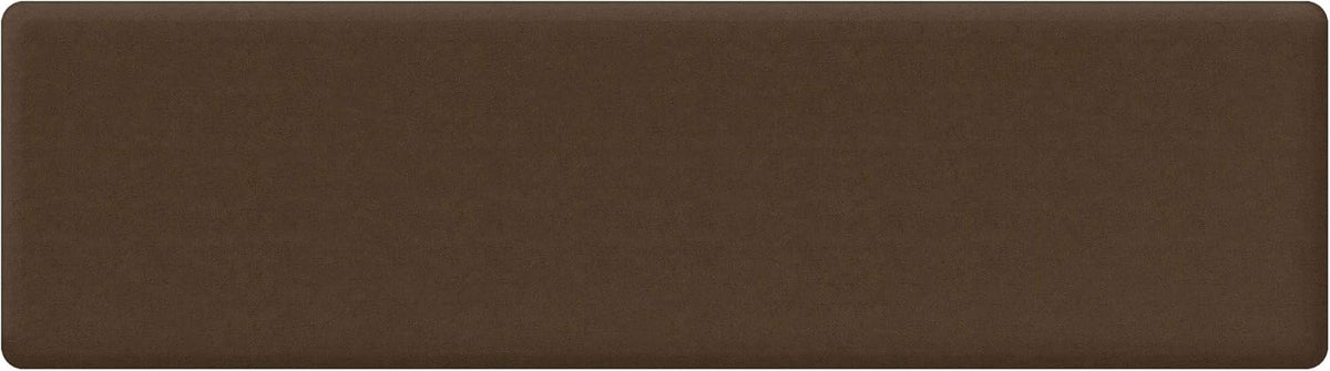 NewLife Anti Fatigue Nonslip Mat: Hard Floor Utility Mats for Garage, Patio and Kitchen - 20" x 72" x .5" - Vintage Leather Rustic Brown