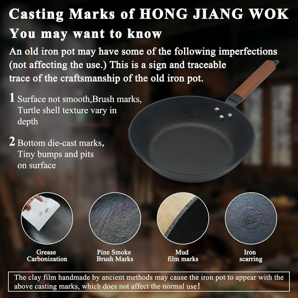 9 Inch Pre-Seasoned Cast Iron Skillet, ICH Technique, Thicker and Taller, Deep Frying Pan with Unique Tortoise Pattern for All Cooktops & Oven Safe