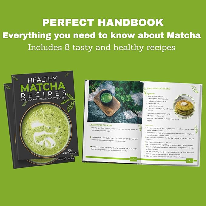 Matcha Whisk Set- Matcha Set includes Matcha Bowl, Sifter, Holder and Scoop- The Perfect Bamboo Whisk for Matcha Tea (Pink)