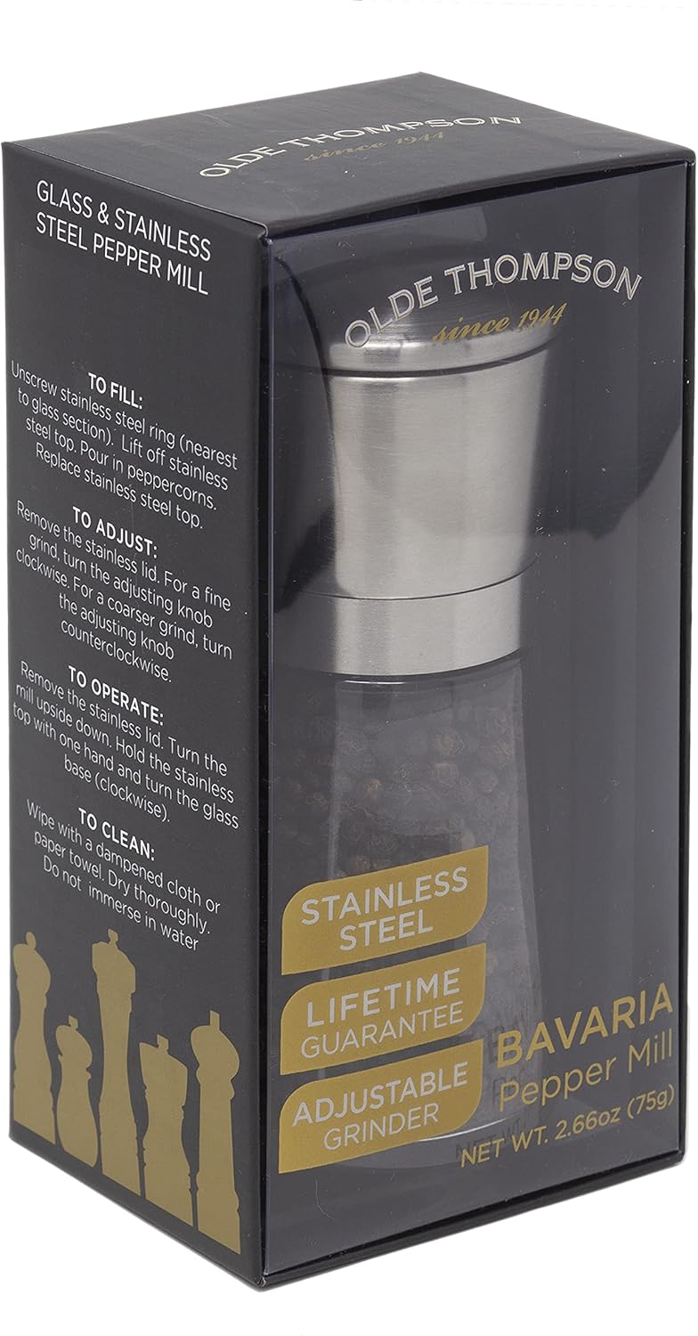 Olde Thompson 5.5" Bavaria Adjustable Pepper Mill