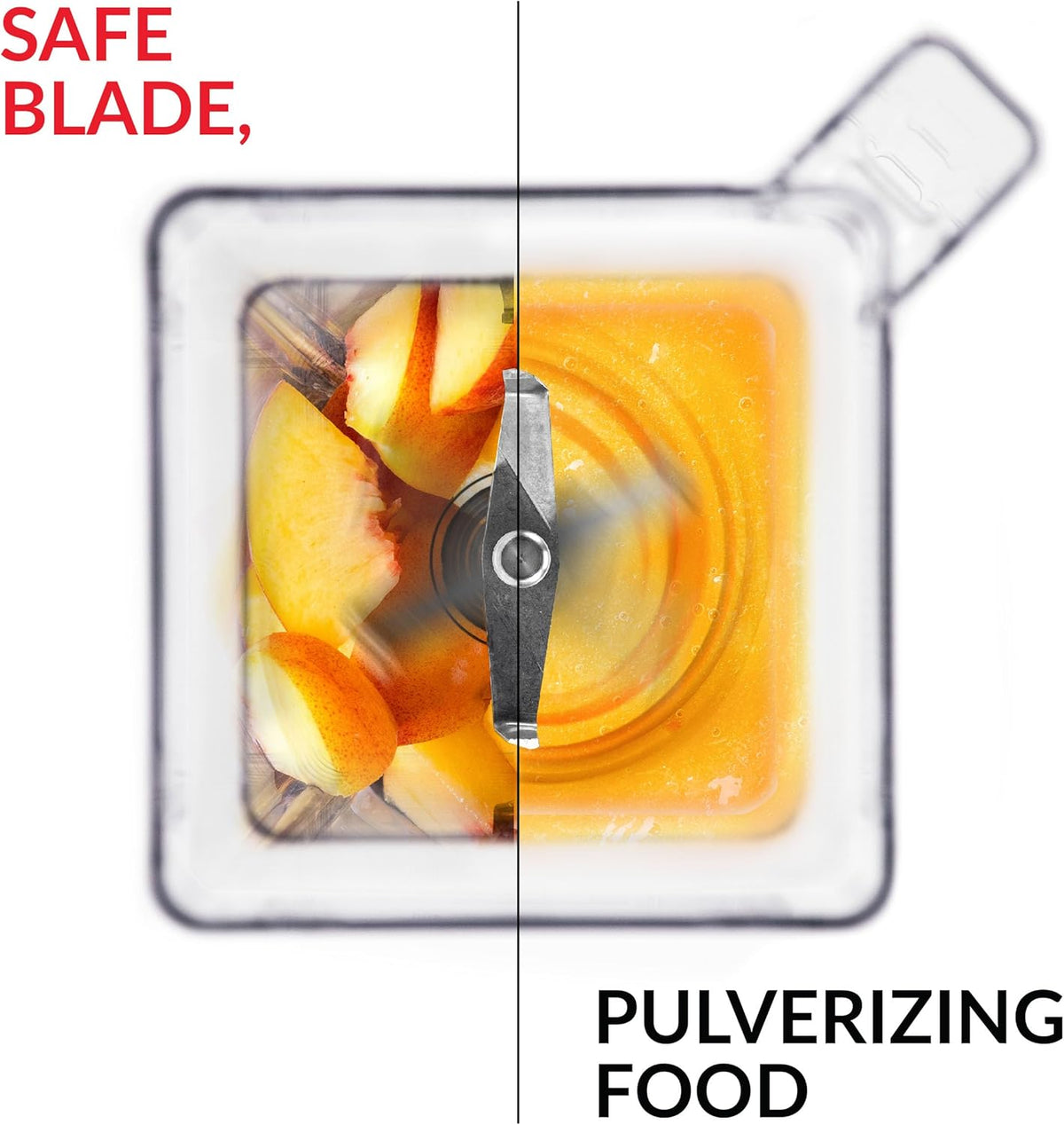 Blendtec Total Classic Original Blender - WildSide+ Jar (90 oz) - Professional-Grade Power - 6 Pre-programmed Cycles - 10-speeds - Black