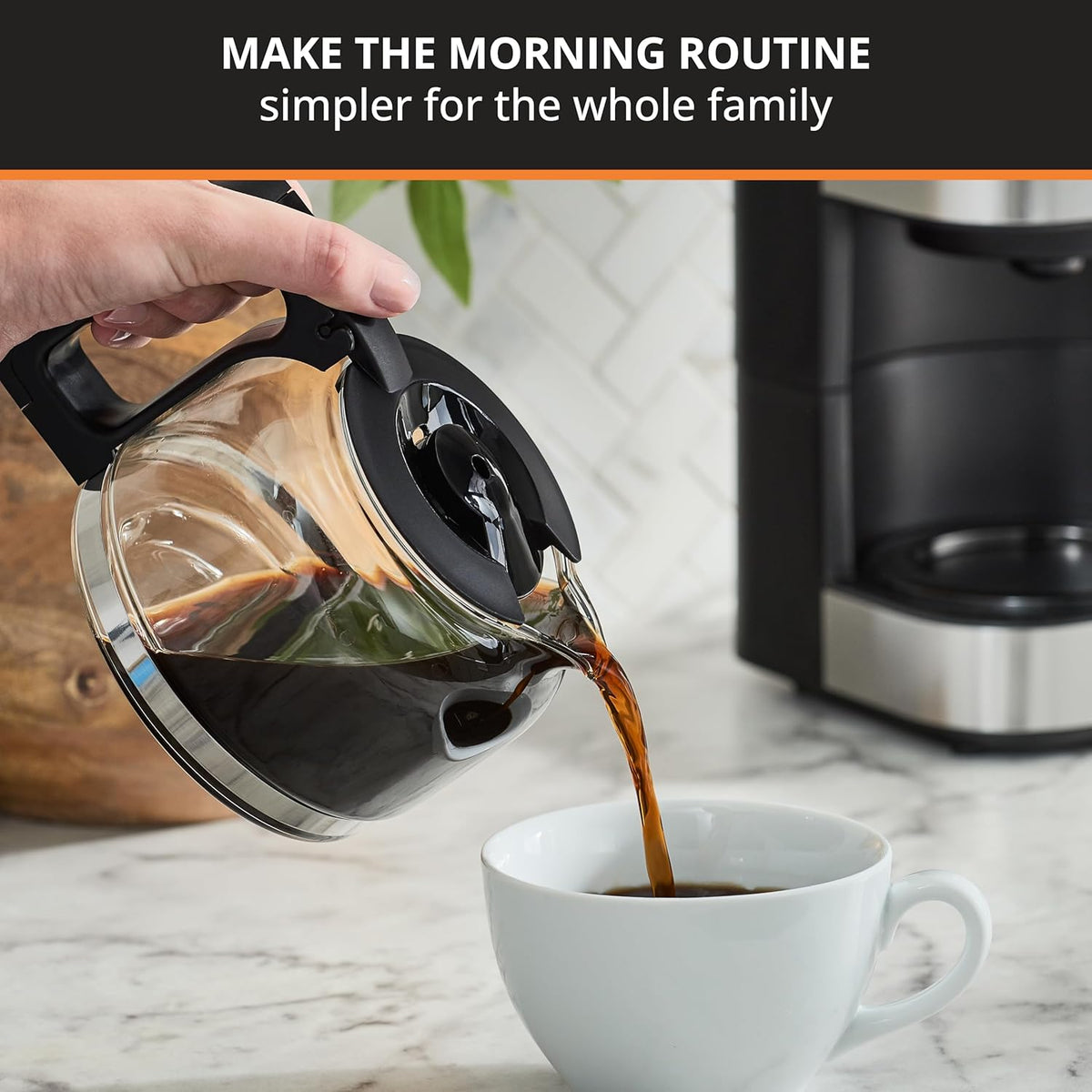 KRUPS Newer Model Drip Coffee Maker, Glass, Silver