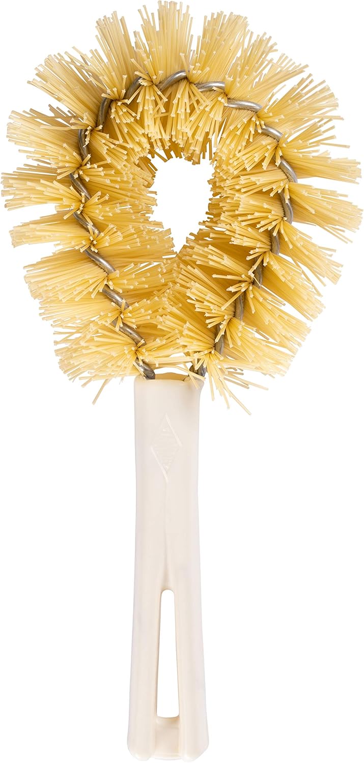 Stanley Home Products Original Vegetable Brush - Sturdy Compact Kitchen Brush for Small to Medium Veggies and Fruits - Removes Dirt Cleans Effectively Perfect for Home Use (1 Pack)