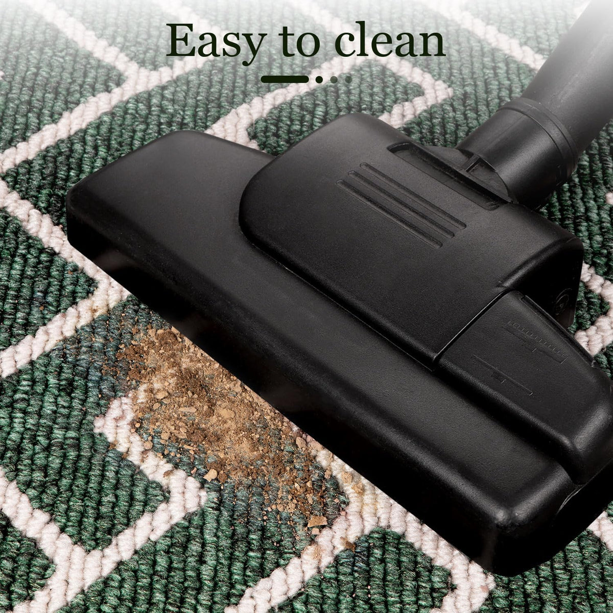 hicorfe Kitchen Rugs and Mats,Kitchen Mats for Floor,24"x35" Non Slip Runner Rug,Absorbent Resist Dirt Comfort Standing Mat Machine Washable for Entryway,Hallway,Front of Sink(Dark Green)